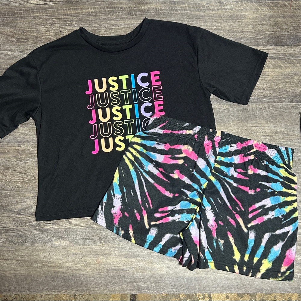 (0018) Girls: 10 Plus Justice Pajama Set- N6